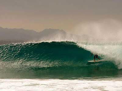 Surfing Northern Baja California
