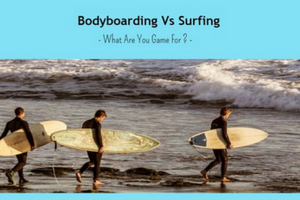 Infographic on ‘Body boarding Vs Surfing’