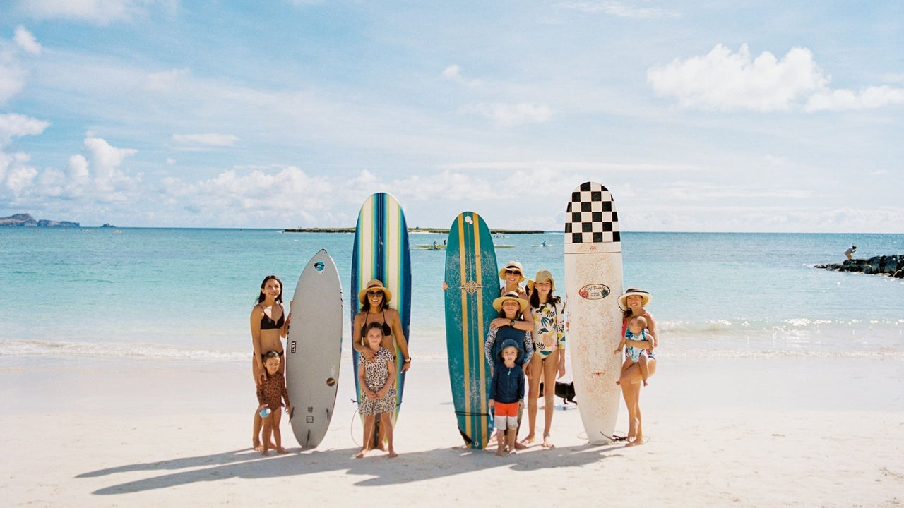 Elizabeth Madin &amp; Anna Shoemaker: The Surfing Moms of Hawaii