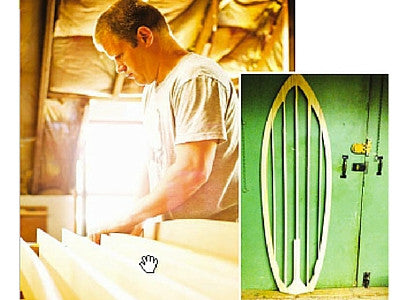 Wood Surfboard Blanks