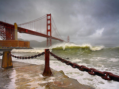 San Francisco: Green Surfer&#39;s Message