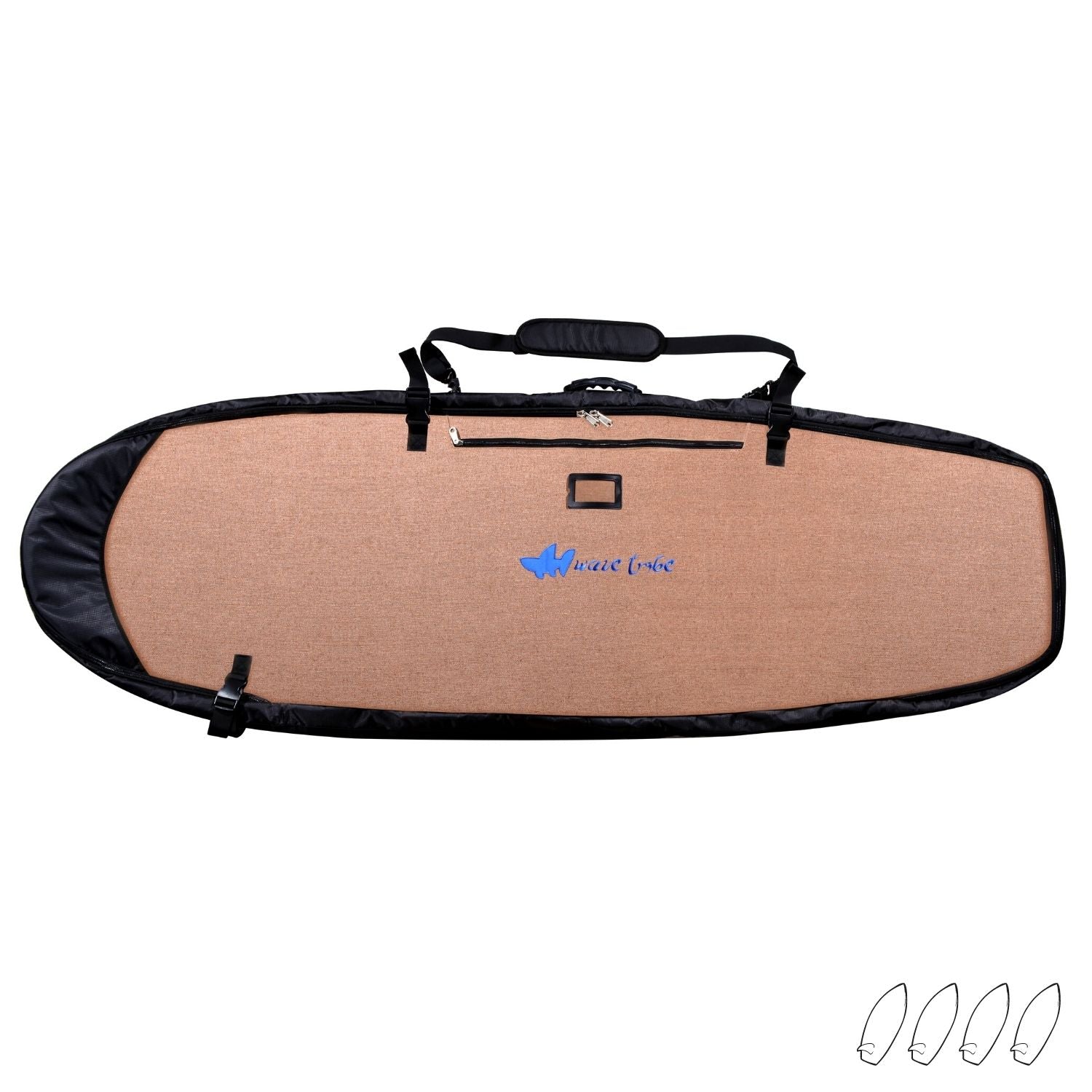 Travel Wing/SUP Foil Board Bag – 5'2″ | Foil Tec – Amos Shapes Carbon  Foilboards
