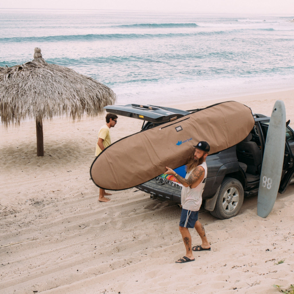 Surfboard Travel Bag Wheels, 2 Brds, Wave Tribe, Wave Tribe