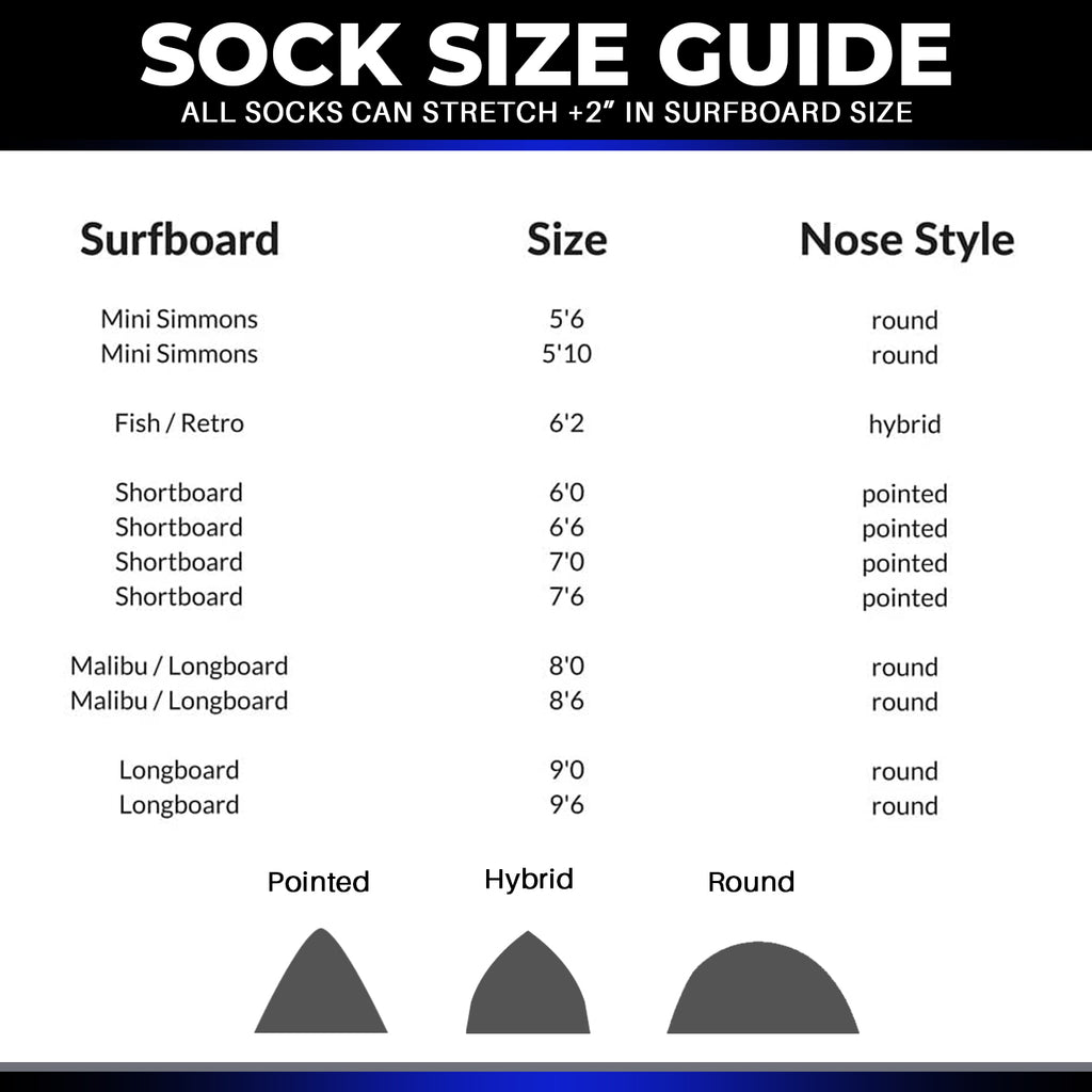 Skull Surfboard Sock | Surfboard Cover